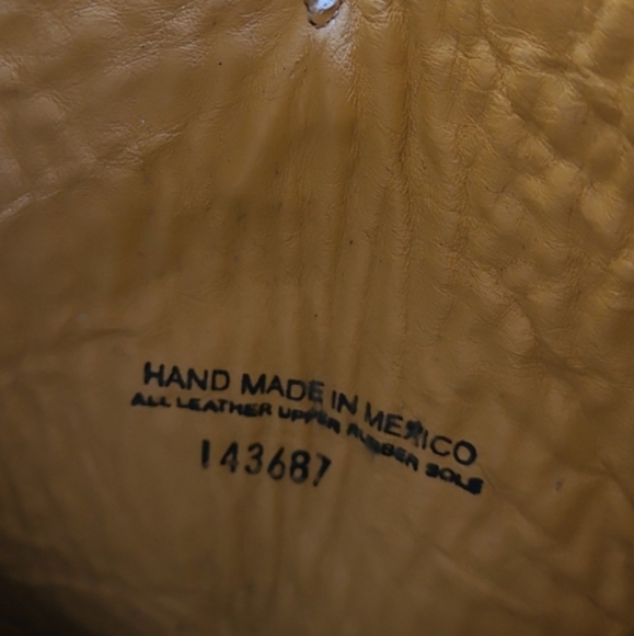 Tin Haul Women's SZ 5 Patches Sq. Toe Western Cowgirl Boot Rodeo Ranch Brown - Picture 11 of 12